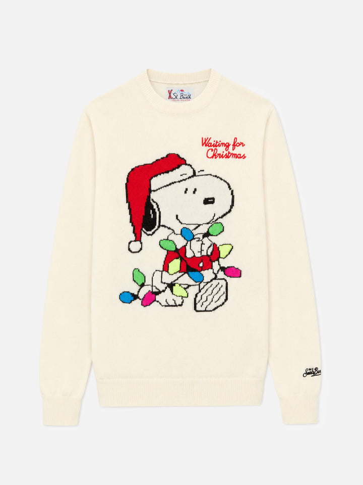 Pull Heron avec jacquard et broderie Snoopy | SNOOPY PEANUTS® SPECIAL EDITION 