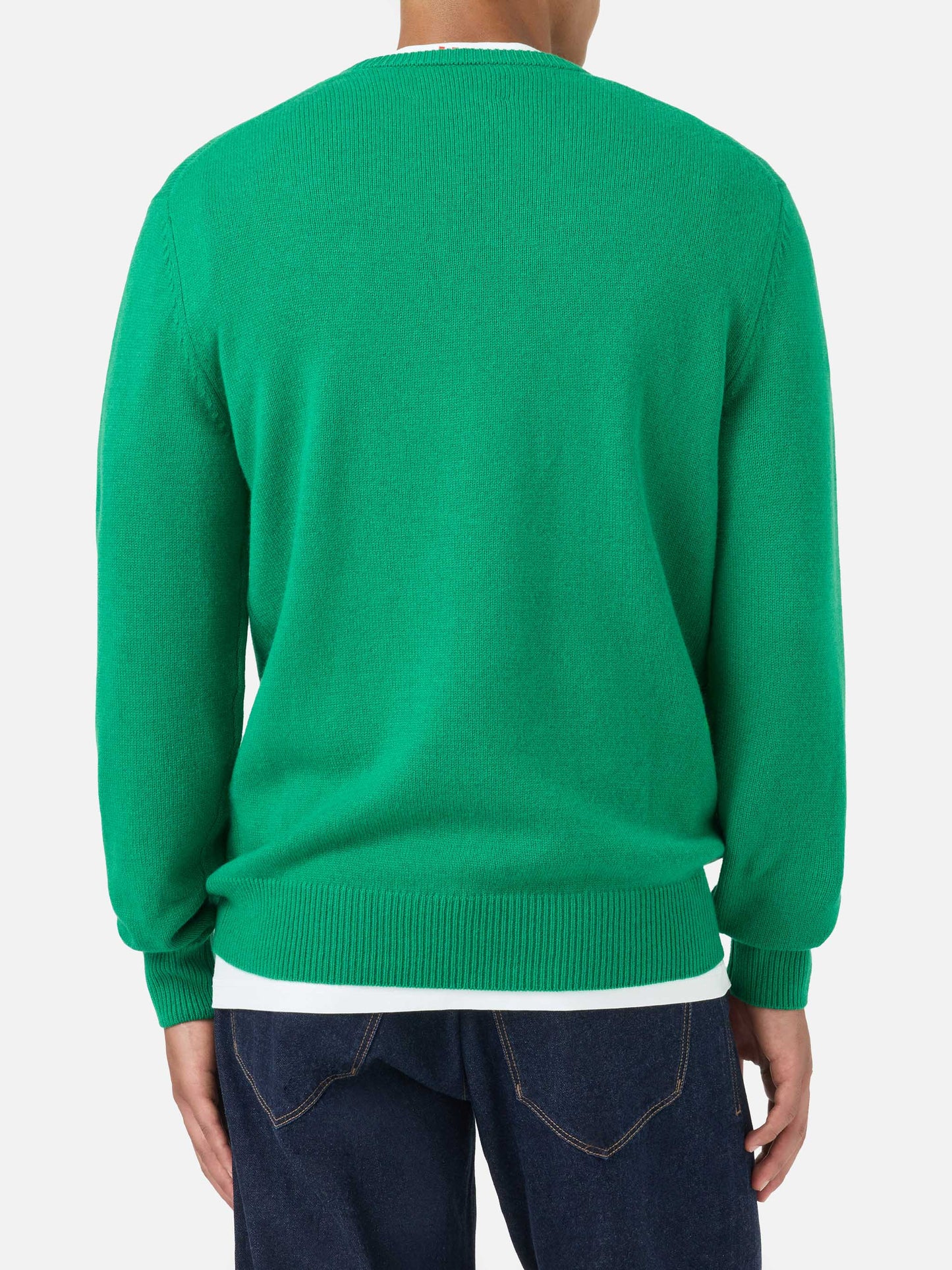 Rundhalspullover Heron mit Fiat 500-Jacquard | FIAT 500 SPECIAL EDITION 