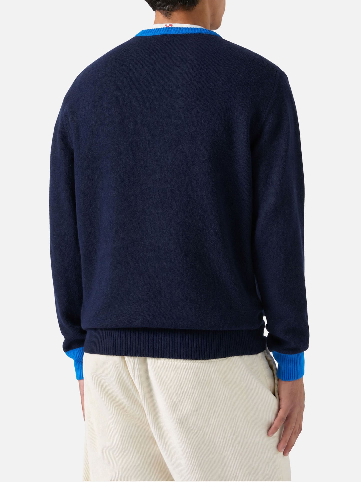 Bestickter Pullover Heron Wolf of St. Moritz 