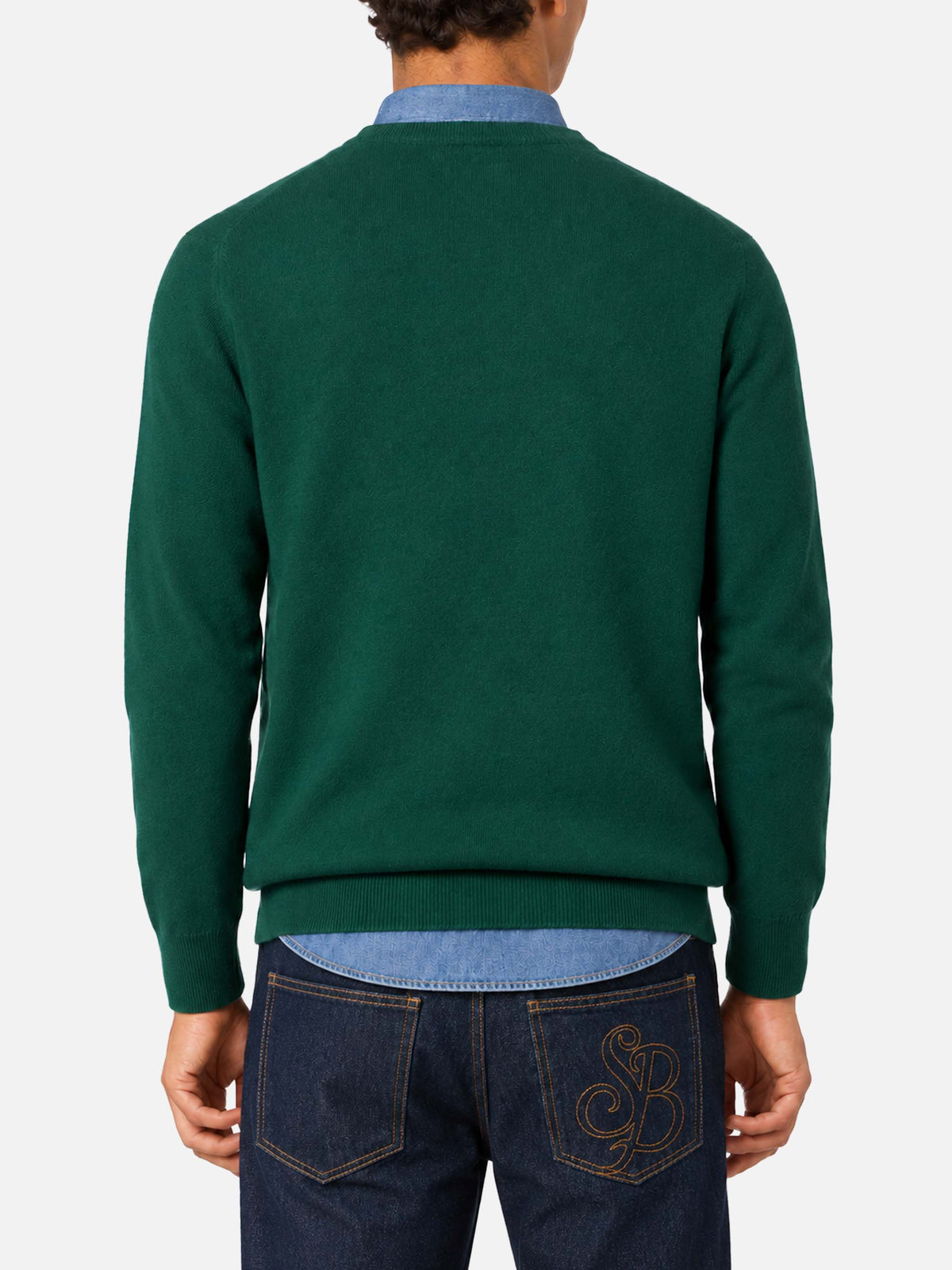 Rundhals-Pullover Heron mit Vacanze di Natale-Jacquard | VACANZE DI NATALE SPECIAL EDITION 