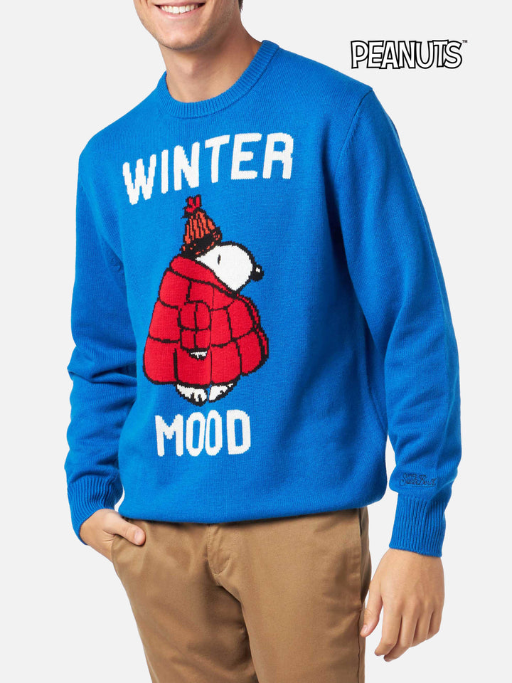 Snoopy Winter Mood Herrenpullover | Peanuts™ Sonderausgabe