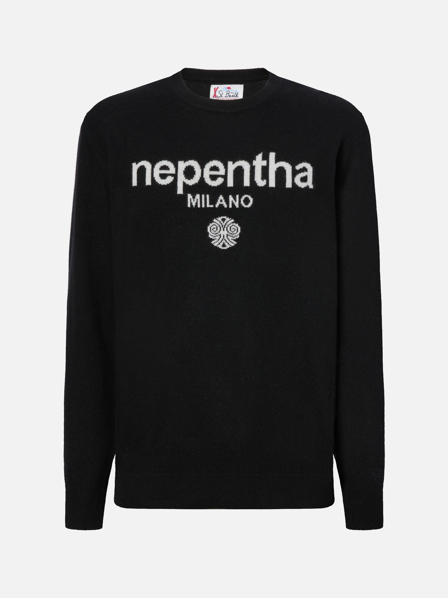 Heron Light crewneck with Nepentha jacquard | NEPENTHA SPECIAL EDITION