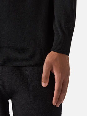 Heron Light crewneck with Nepentha jacquard | NEPENTHA SPECIAL EDITION