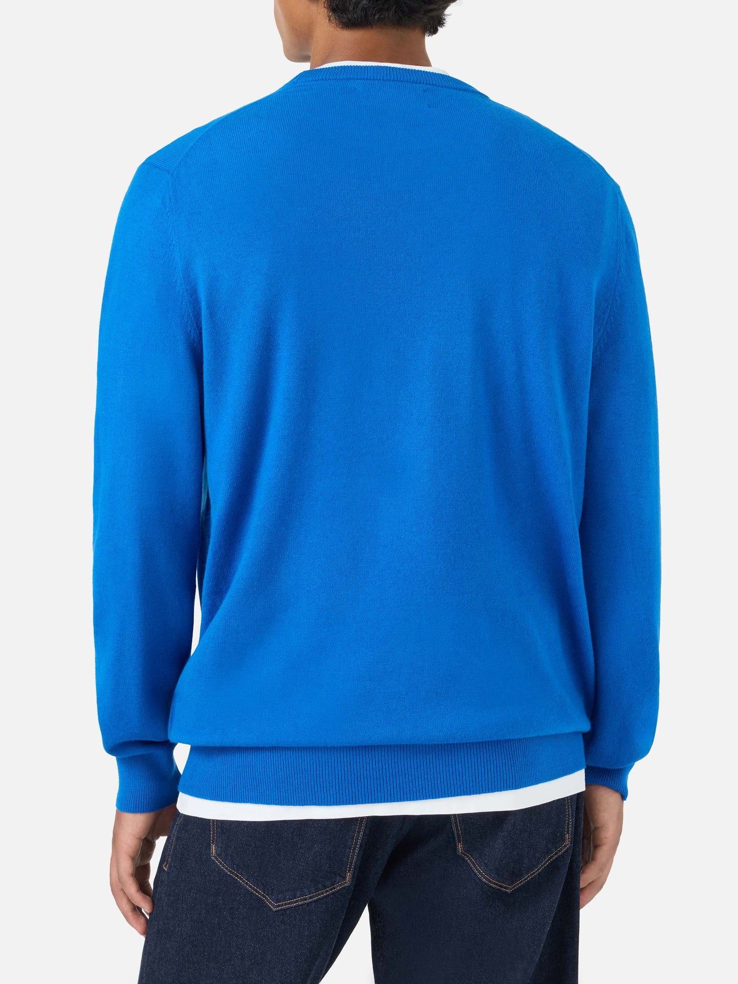 Pull col rond Heron avec broderie Grappino vs Bombardino 