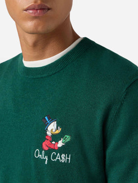 Maglione a girocollo Heron Light con ricamo zio Paperone |DISNEY SPECIAL EDITION