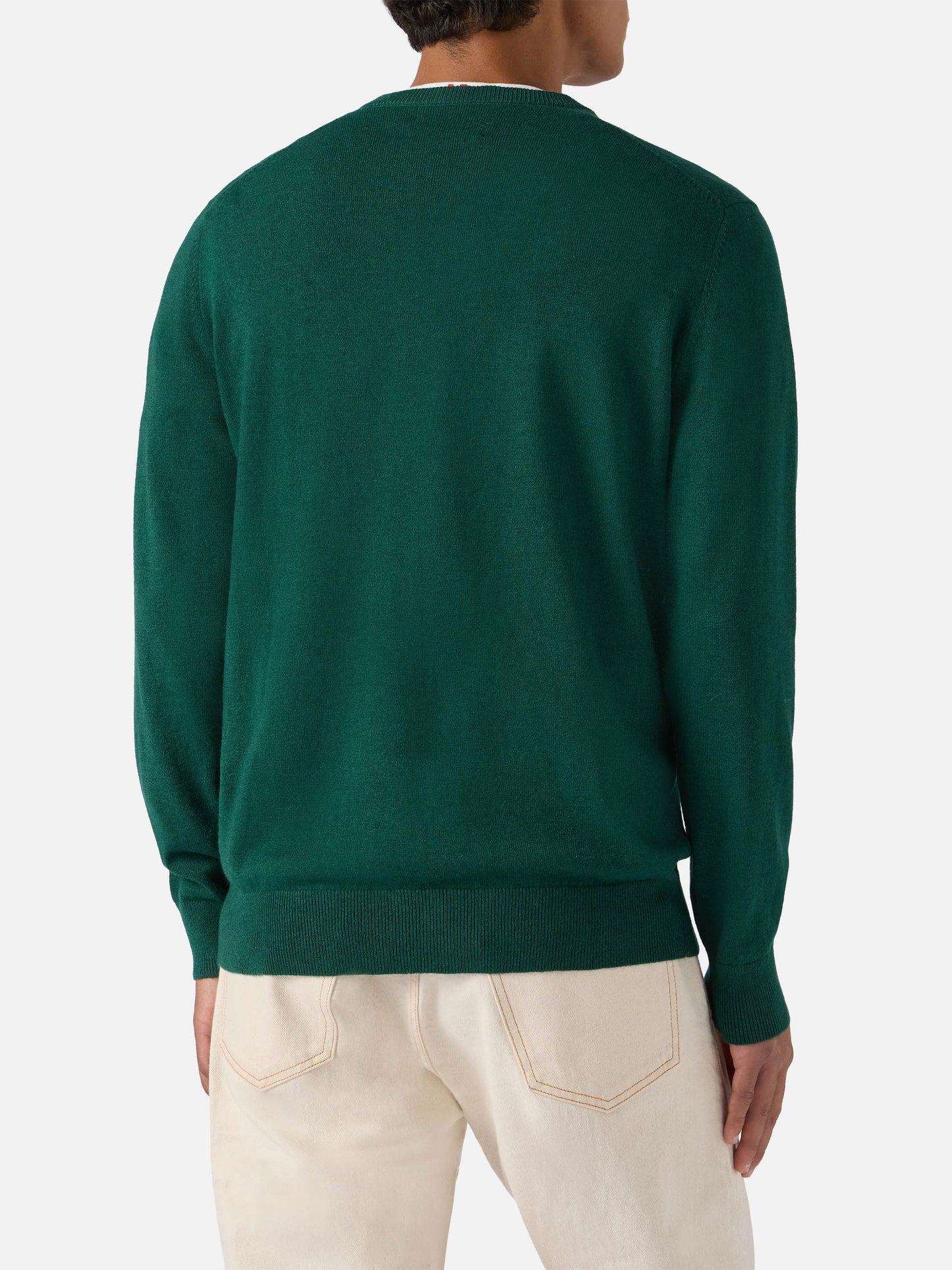 Maglione a girocollo Heron Light con ricamo zio Paperone |DISNEY SPECIAL EDITION