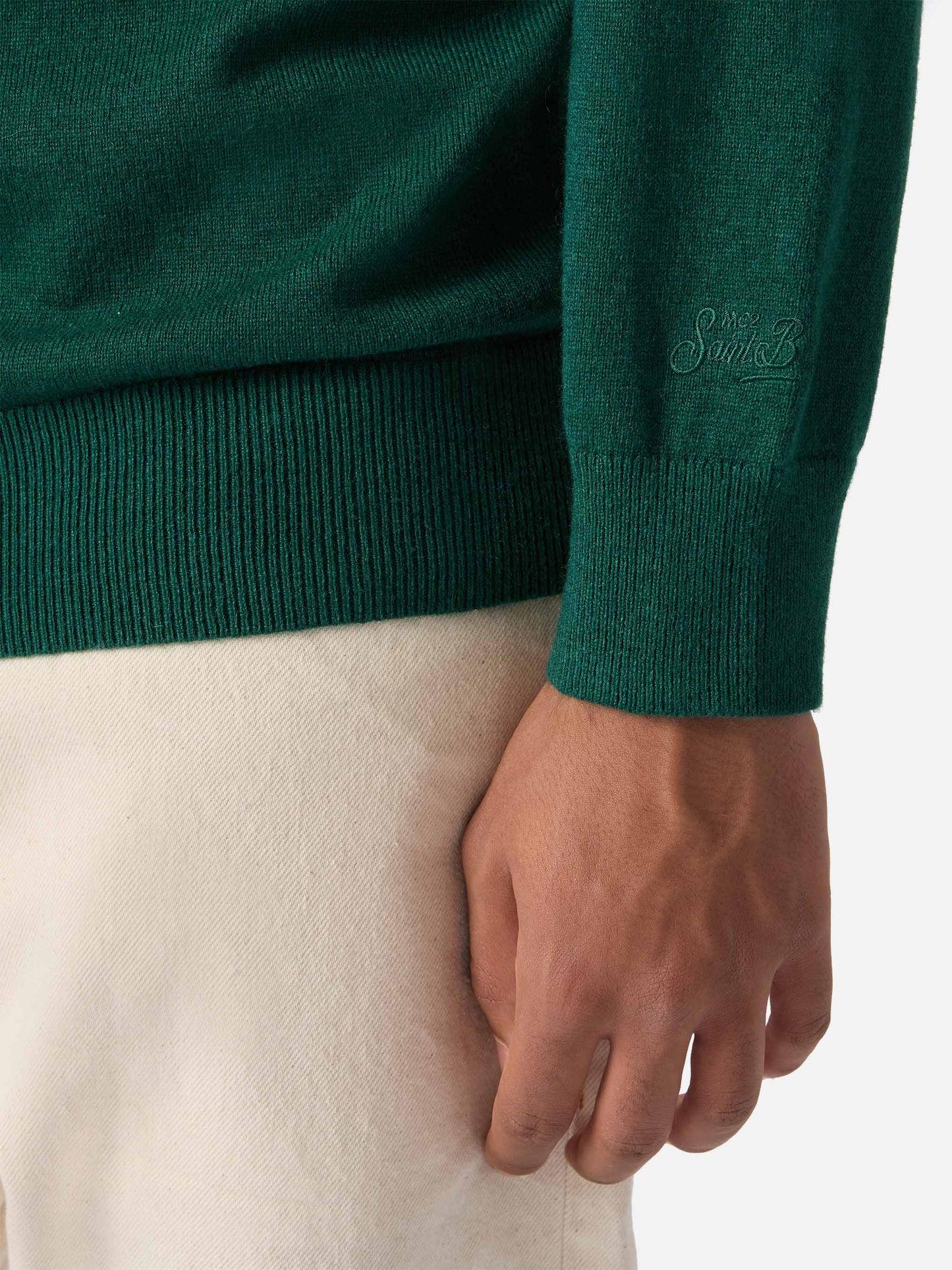 Maglione a girocollo Heron Light con ricamo zio Paperone |DISNEY SPECIAL EDITION