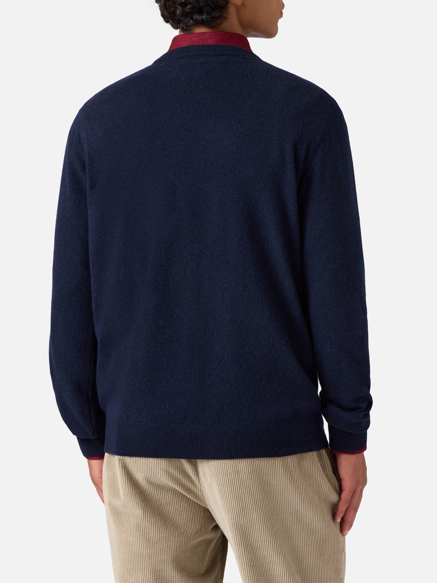 Crewneck sweater Heron Light with Moglie in vacanza inizia la danza embroidery | YUPPIES SPECIAL EDITION