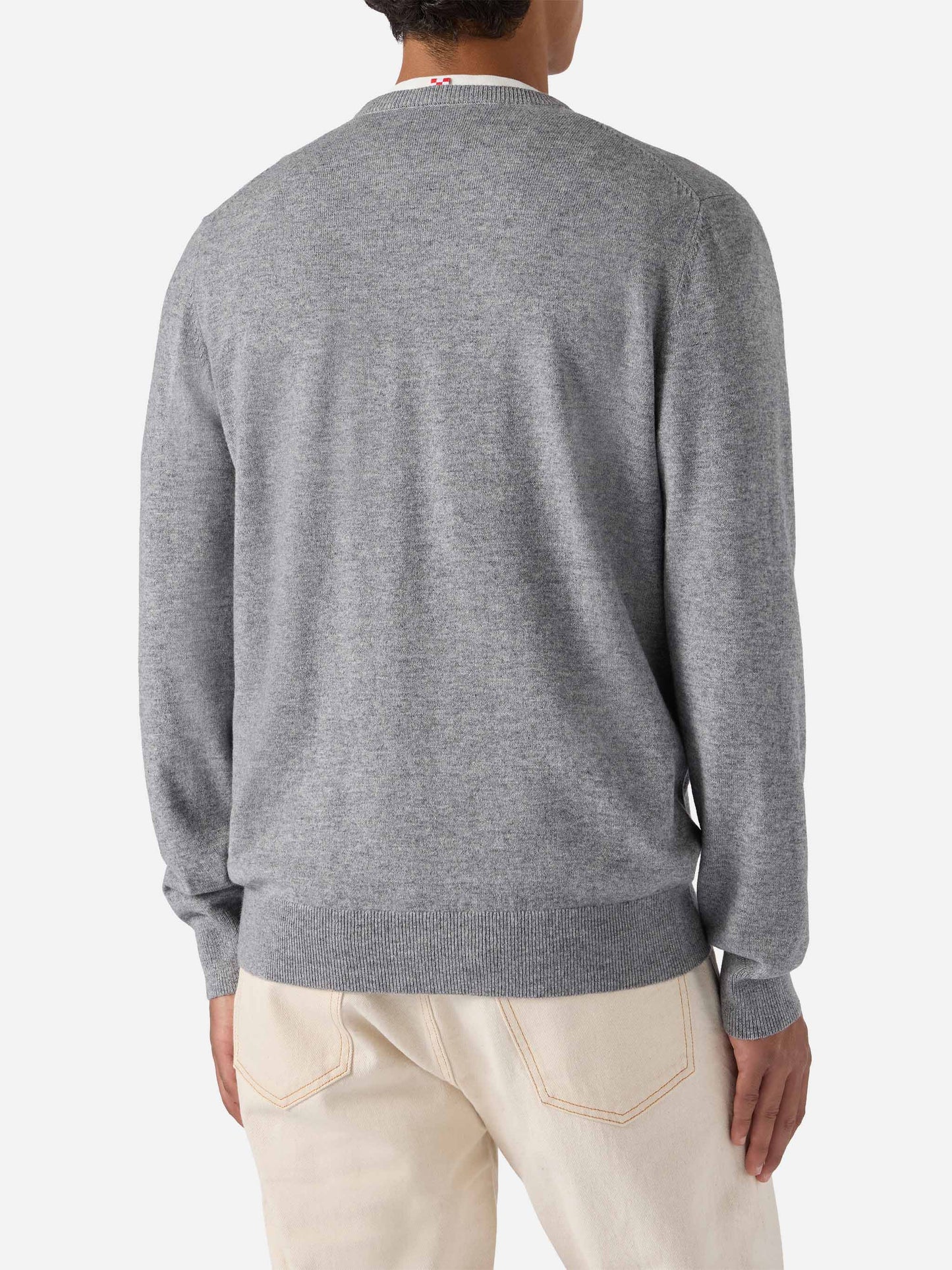 Maglione a girocollo Heron Light con ricamo zio Paperone | DISNEY SPECIAL EDITION