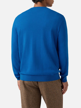 Crewneck sweater Heron Light with Do you want a cola? embroidery