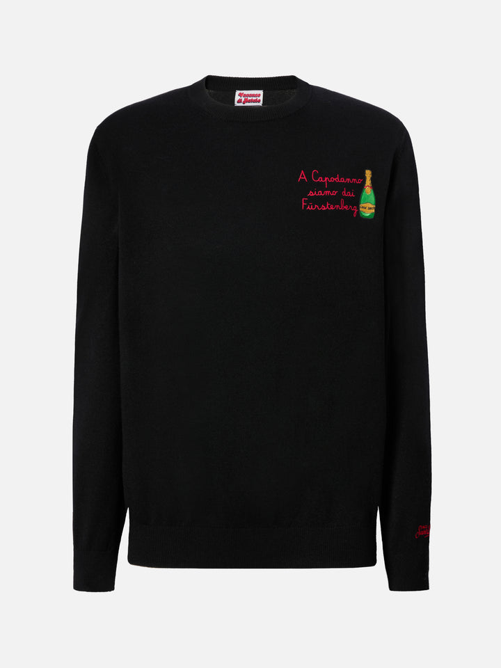 Maglione a girocollo Heron Light con ricamo A Capodanno siamo dai Fürstenberg! | VACANZE DI NATALE SPECIAL EDITION