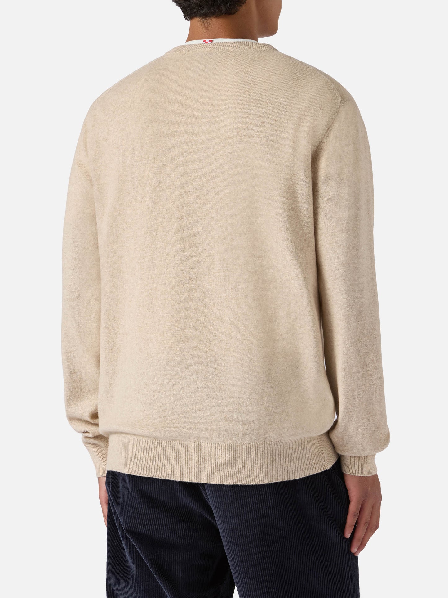 Maglione a girocollo Heron Light con ricamo La cugina del tortellino, la Gnocca! | VACANZE DI NATALE SPECIAL EDITION