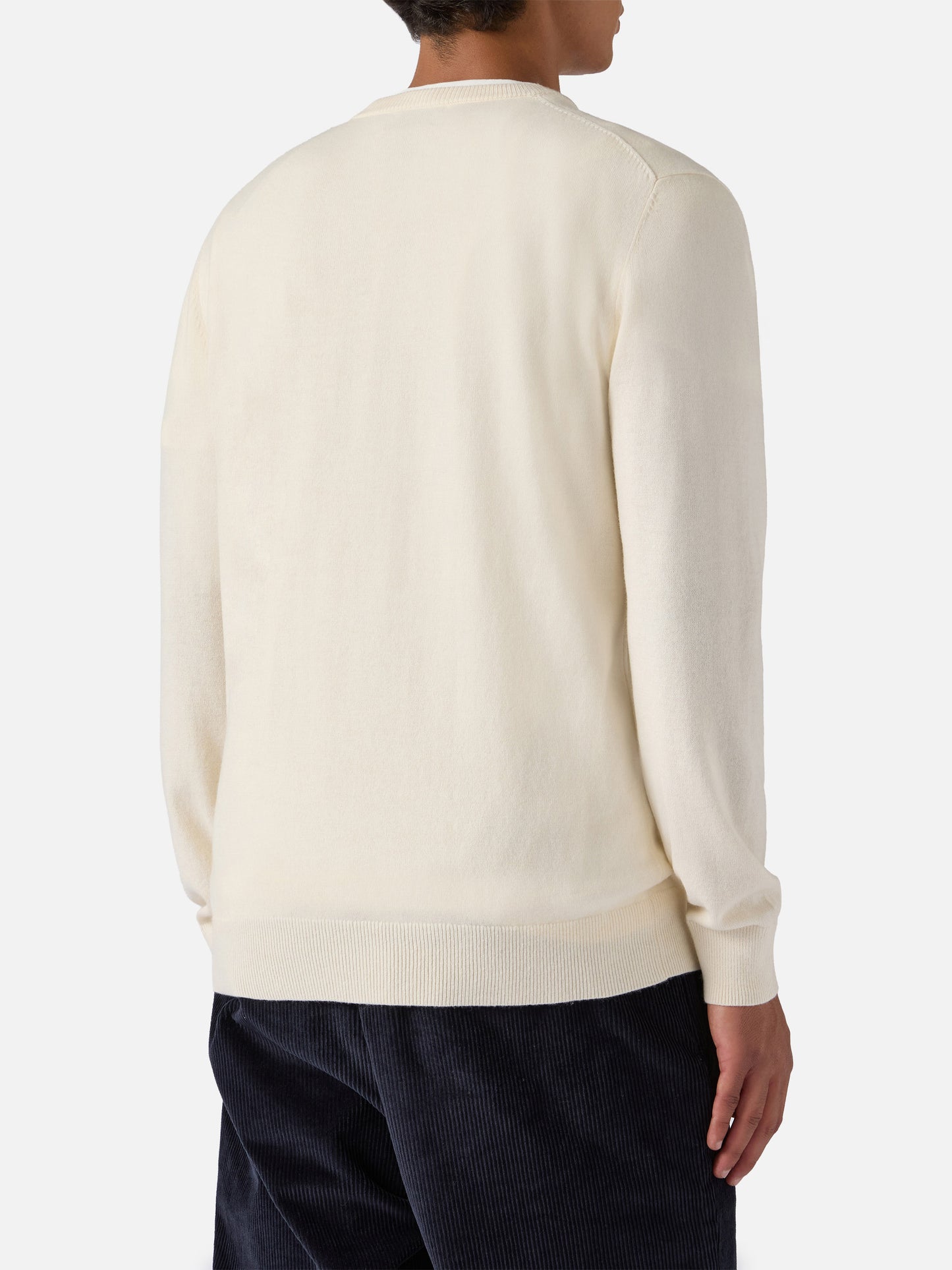 Maglione a girocollo Heron Light con ricamo Sole, wishky e sei in pole position! | VACANZE DI NATALE SPECIAL EDITION