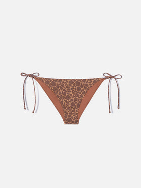 Slip mare Virgo classico con stampa animalier