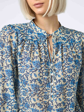Woman silk voile blouse Harper - MC2 Saint Barth