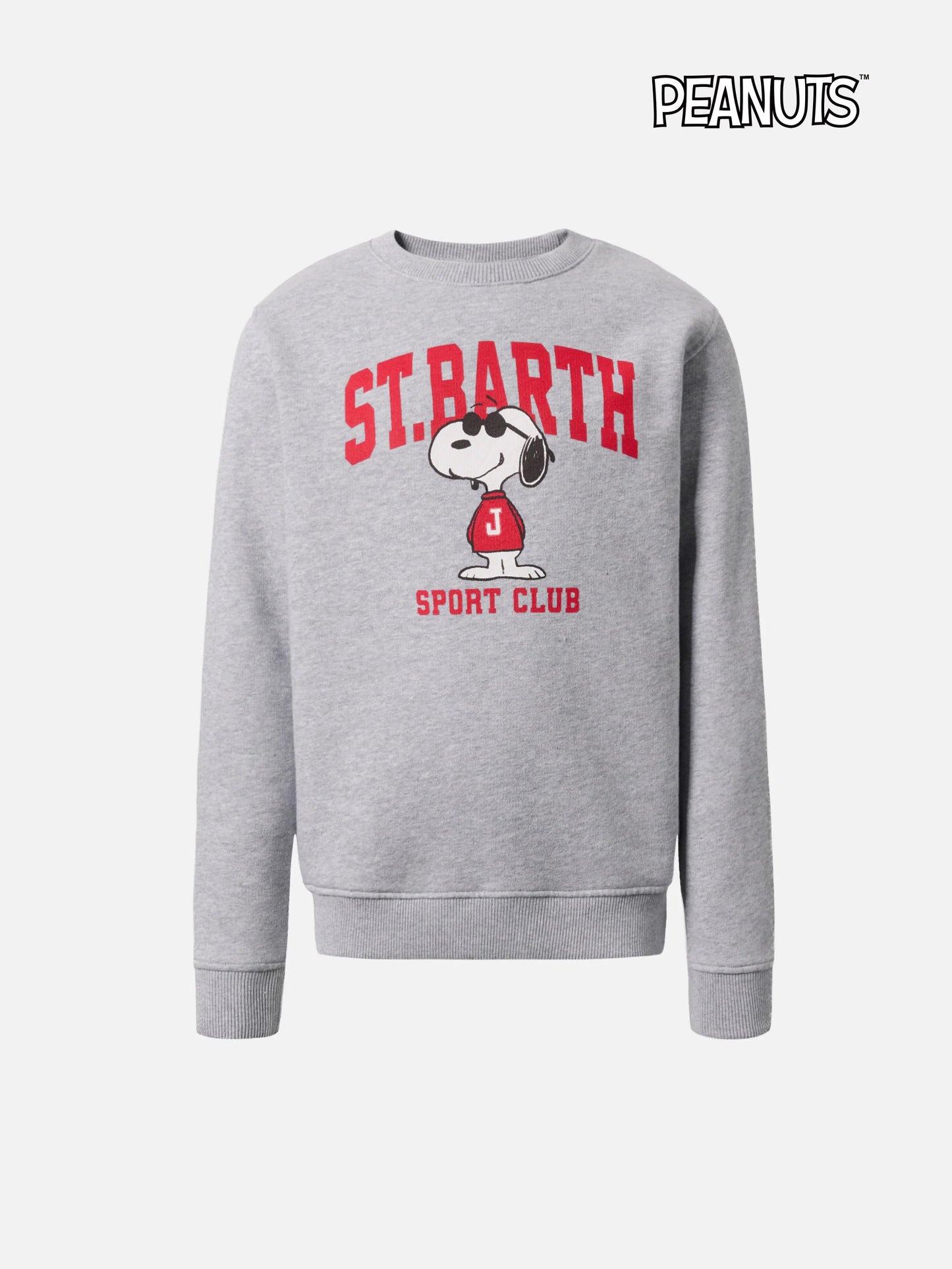 Hutton-Sweatshirt mit Rundhalsausschnitt und Snoopy-Print | PEANUTS-SONDEREDITION
