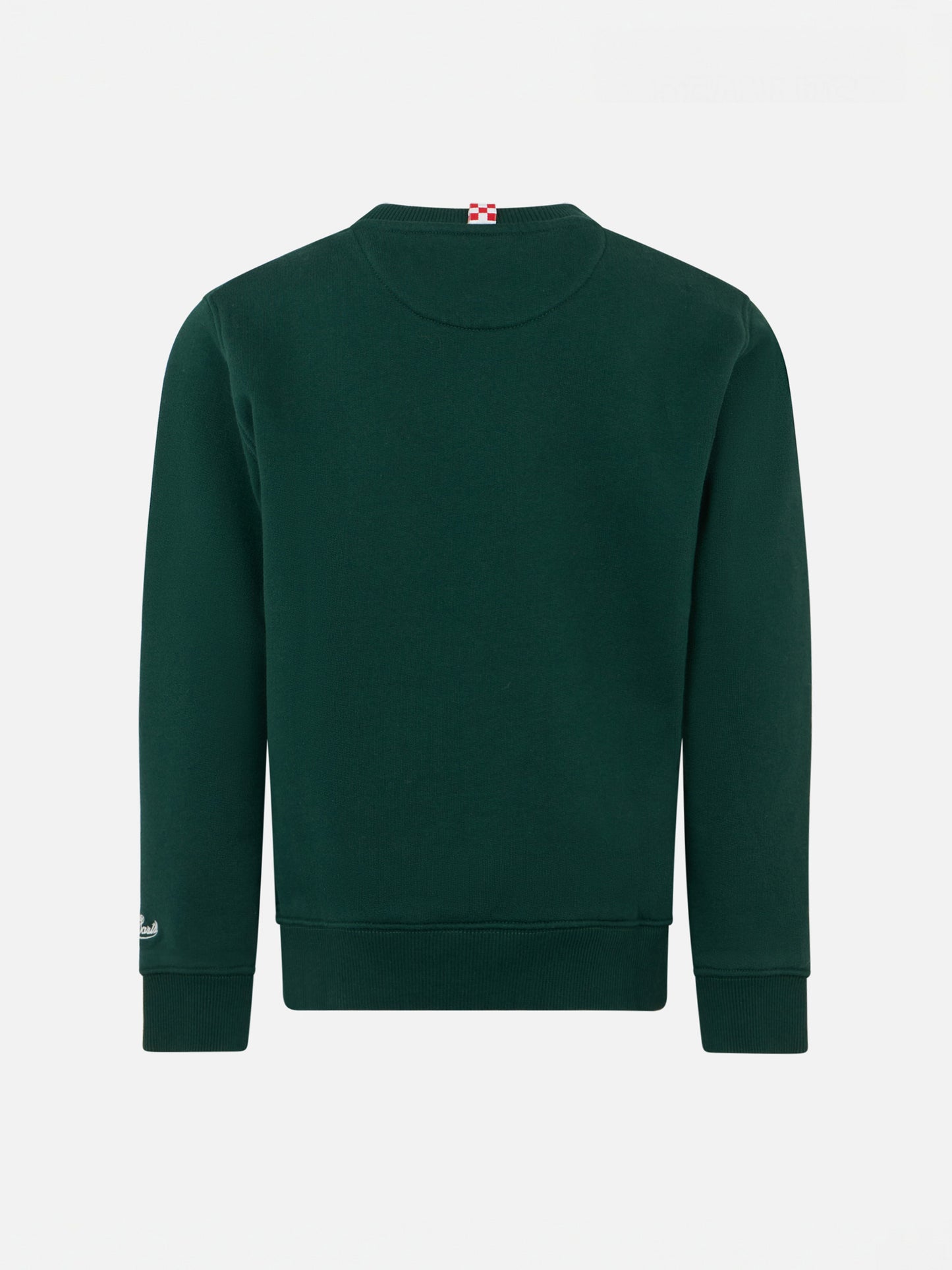 Boy crewneck green sweatshirt with Snoopy print | SNOOPY PEANUTS™ SPECIAL EDITION