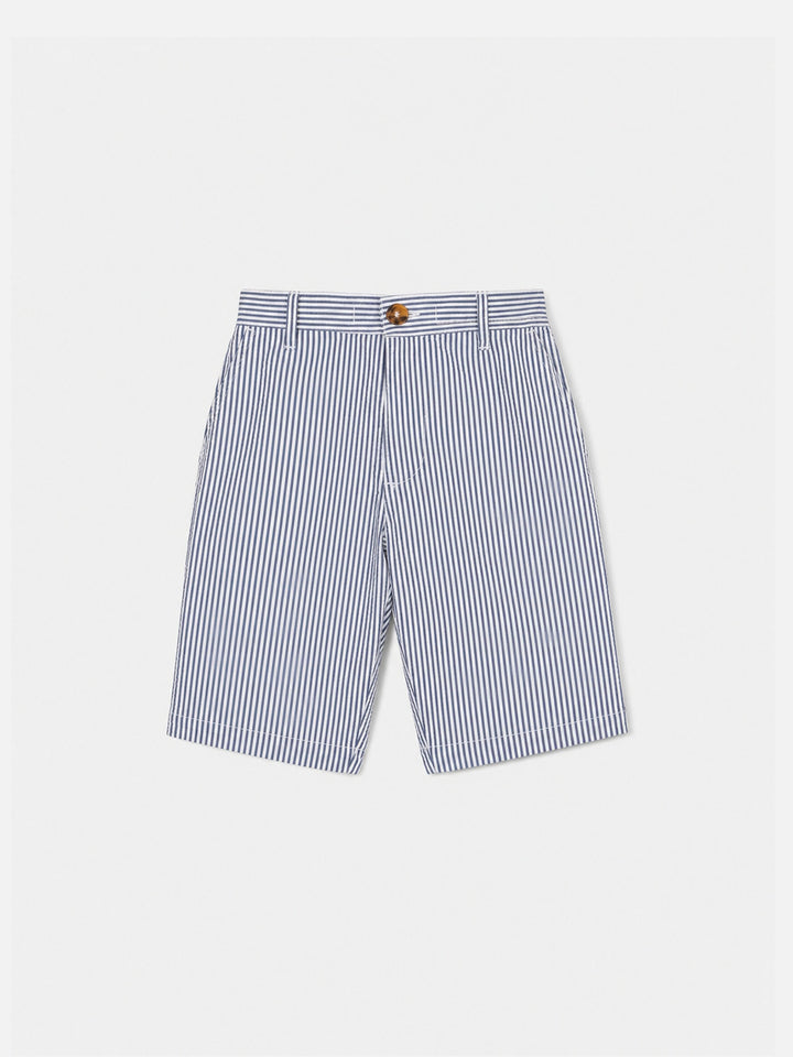 Bermudas infantiles de seersucker Ischia Jr 