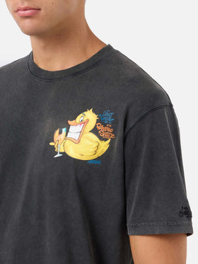 Jack cotton t-shirt with Cryptopuppets ducky print | Special Edition