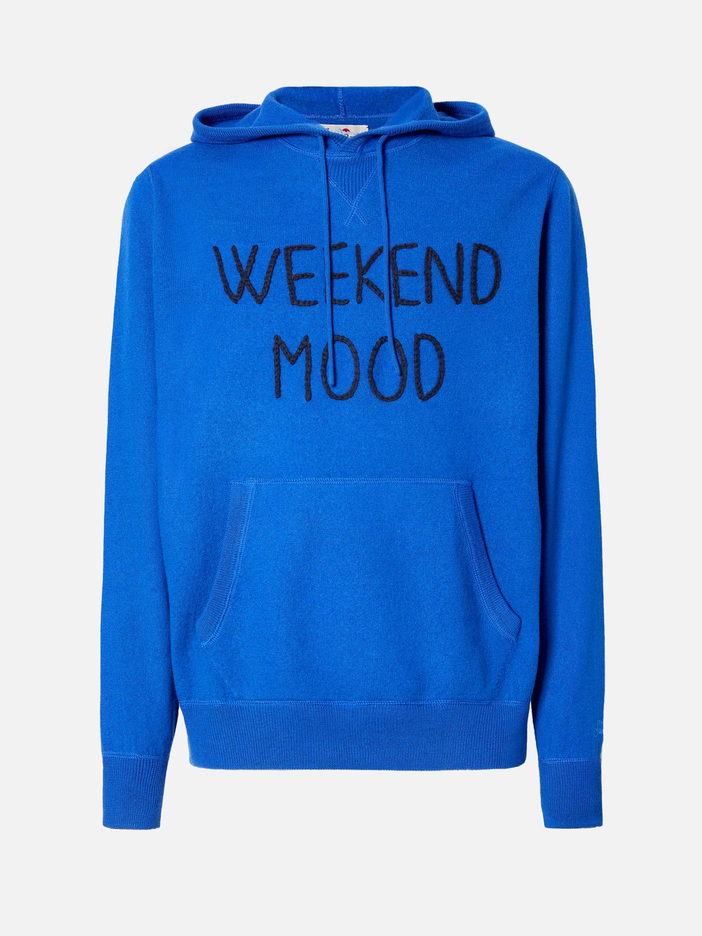 Crewneck hooded sweater Jake with Week-end Off embroidery