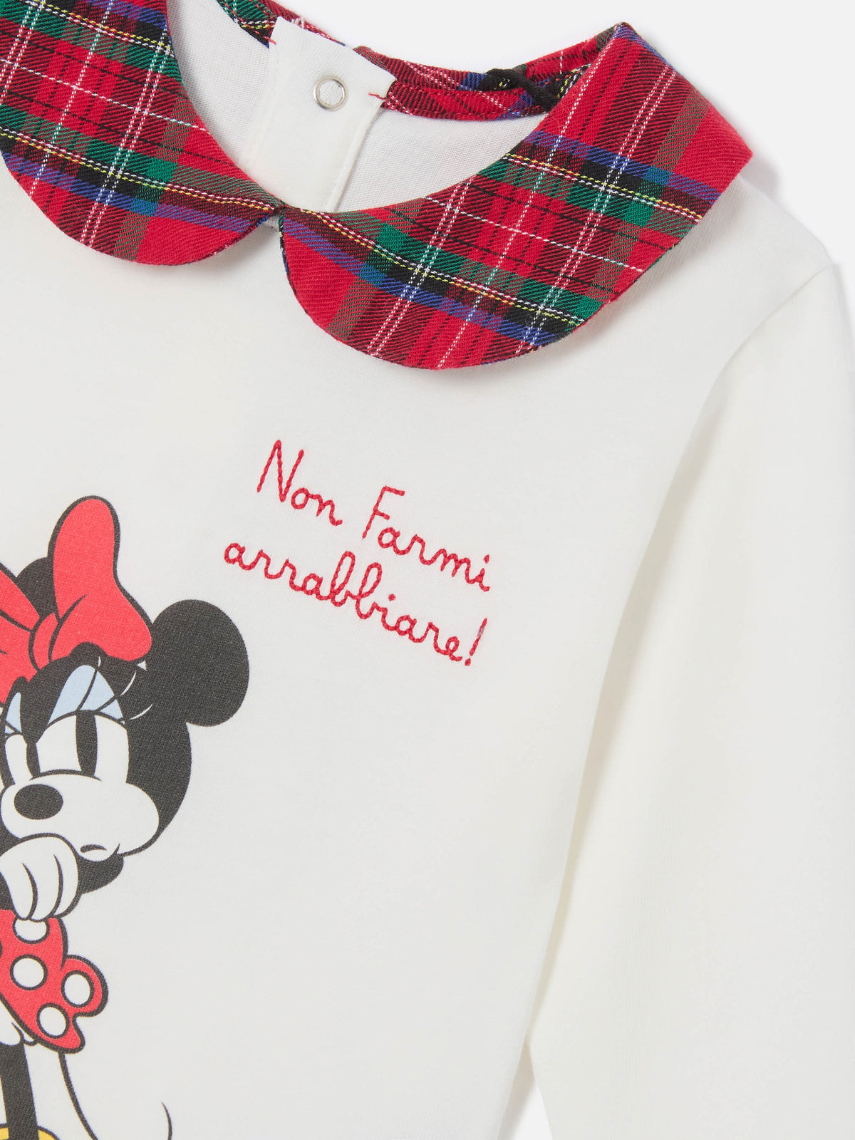 Cream Jacques organic cotton body with Minnie Mouse print | Special edition