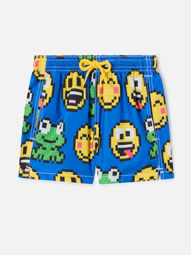 Short de bain garçon imprimé 