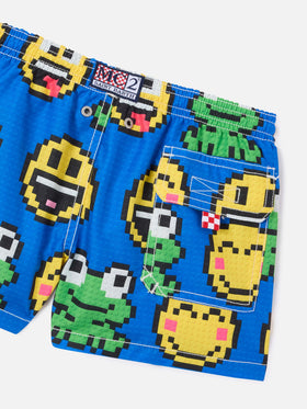 Short de bain garçon imprimé 