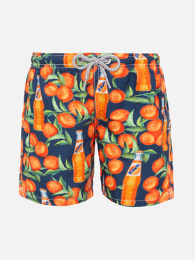 Oranges print Boy's Swimshorts - MC2 Saint Barth