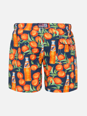 Oranges print Boy's Swimshorts - MC2 Saint Barth