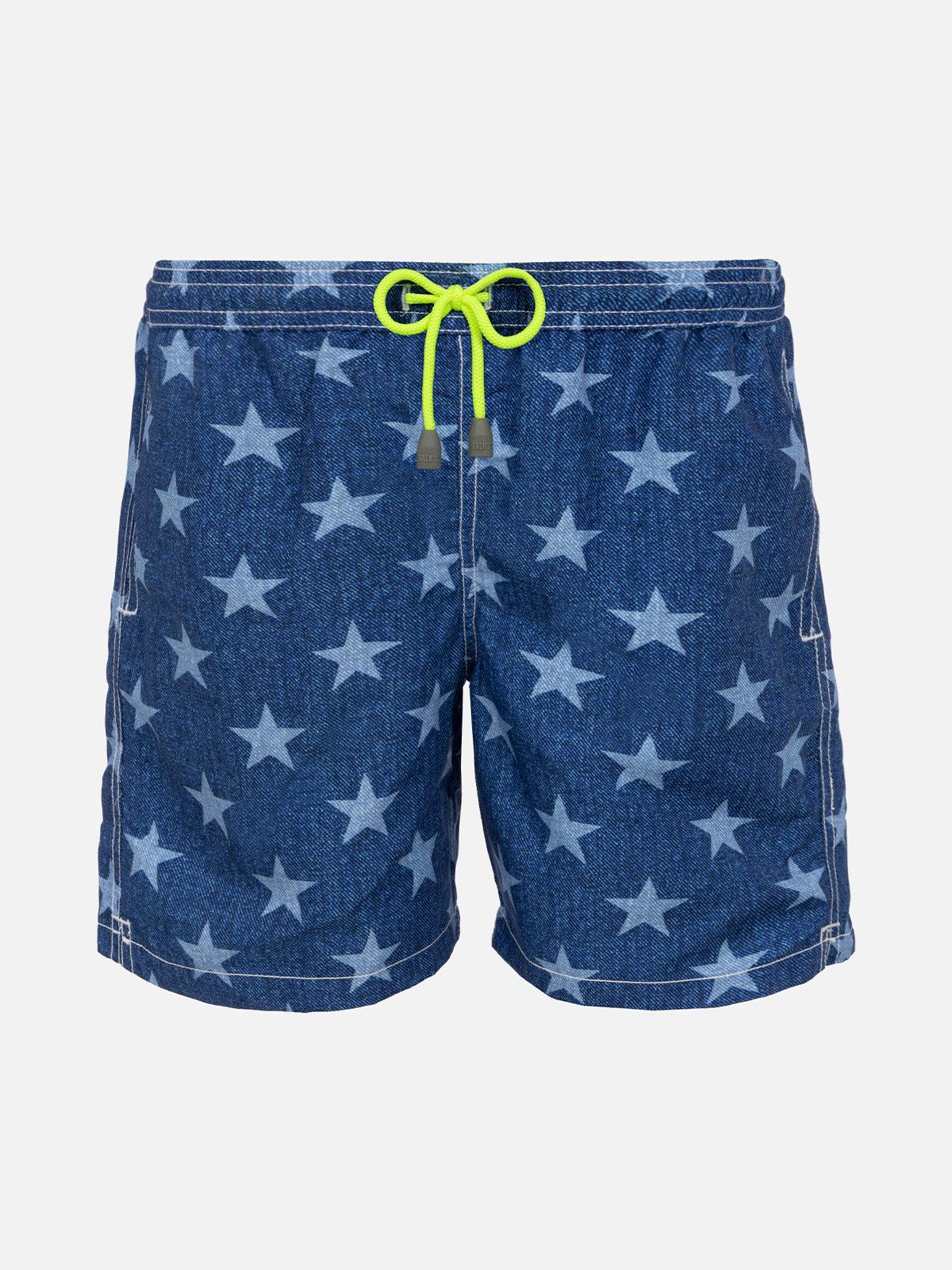 Boy swim shorts with stars print - MC2 Saint Barth