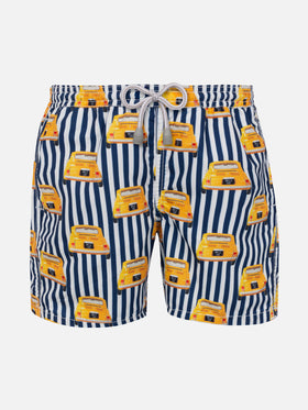Cars Print Boy Swim Trunk - MC2 Saint Barth