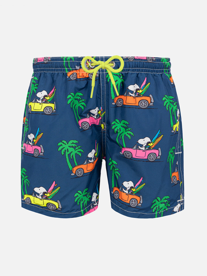 Boy swim shorts with Snoopy print | SNOOPY - PEANUTS™ SPECIAL EDITION - MC2 Saint Barth