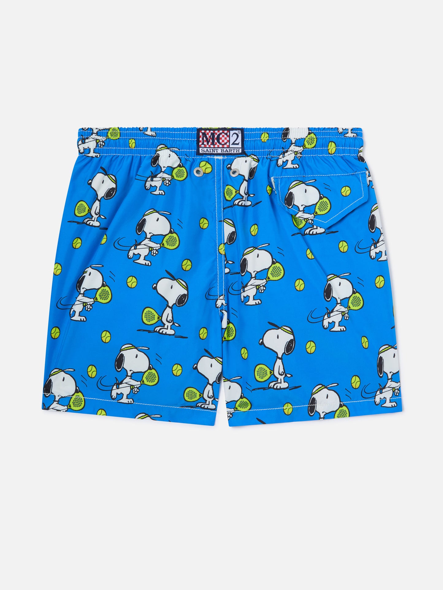 Bañador corto de tejido ligero para niño con estampado Snoopy Padel | SNOOPY - PEANUTS™ SPECIAL EDITION 