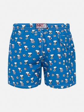 Jean Lighting lightweight fabric swim shorts with Snoopy print | SNOOPY PEANUTS® SPECIAL EDITION - MC2 Saint Barth