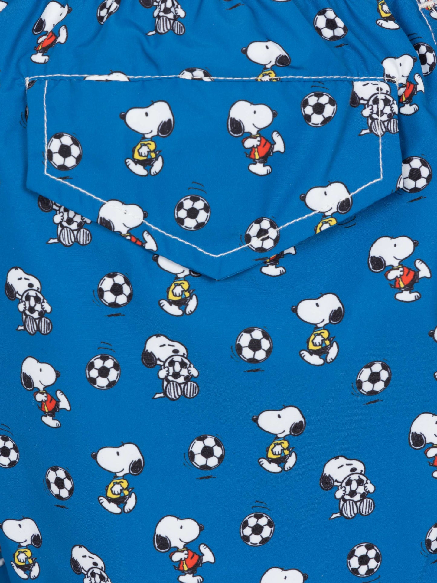 Jean Lighting lightweight fabric swim shorts with Snoopy print | SNOOPY PEANUTS® SPECIAL EDITION - MC2 Saint Barth