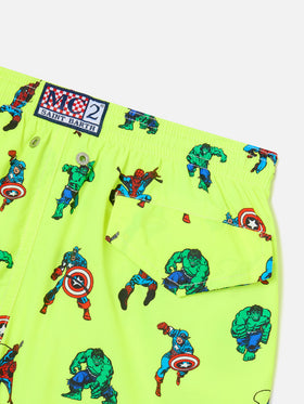 Costume Jean Lighting con stampa Marvel Superhero all-over | Special Edition