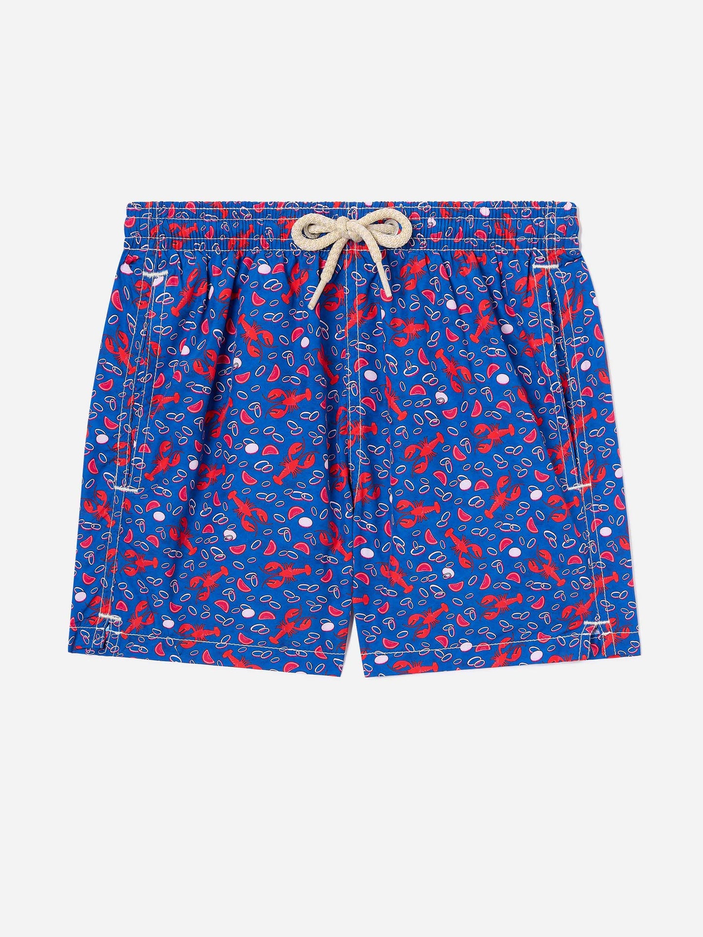 Badeshorts Jean Lighting mit All-over-Hummer-Print 