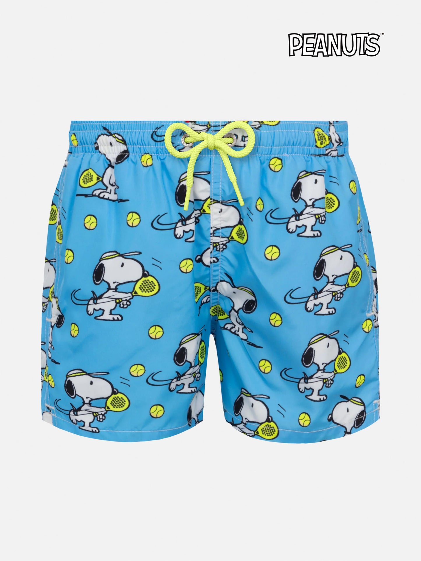 Jean Lighting lightweight fabric swim shorts with Snoopy padel player print|SNOOPY PEANUTS® SPECIAL EDITION