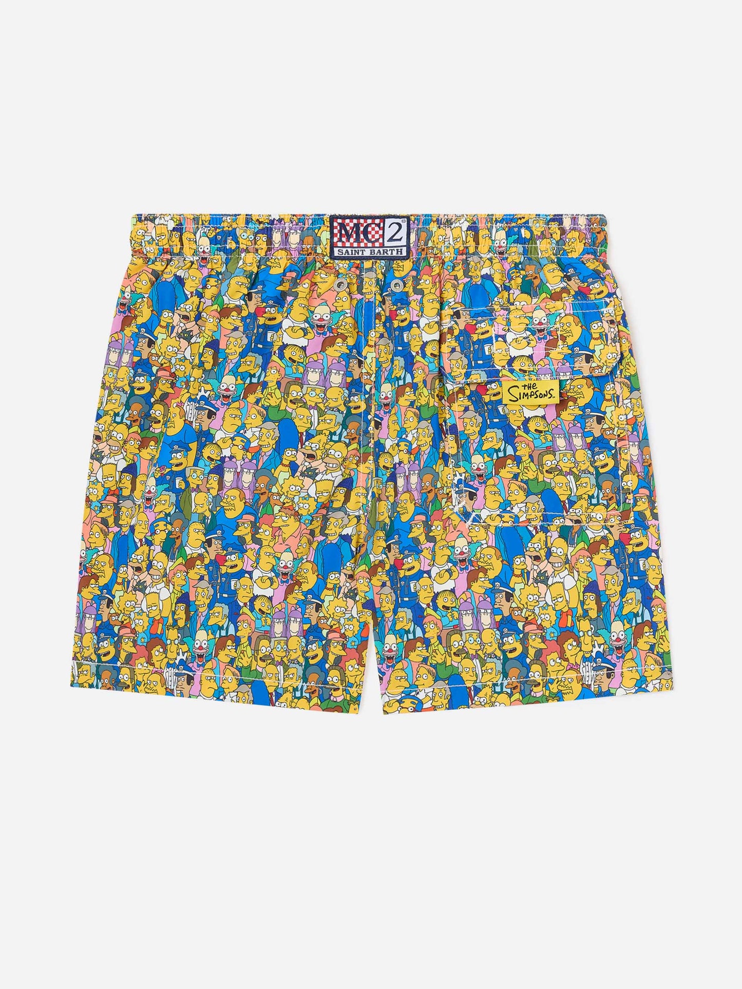 Short de bain Jean Lighting avec imprimé all-over The Simpsons | Special Edition 