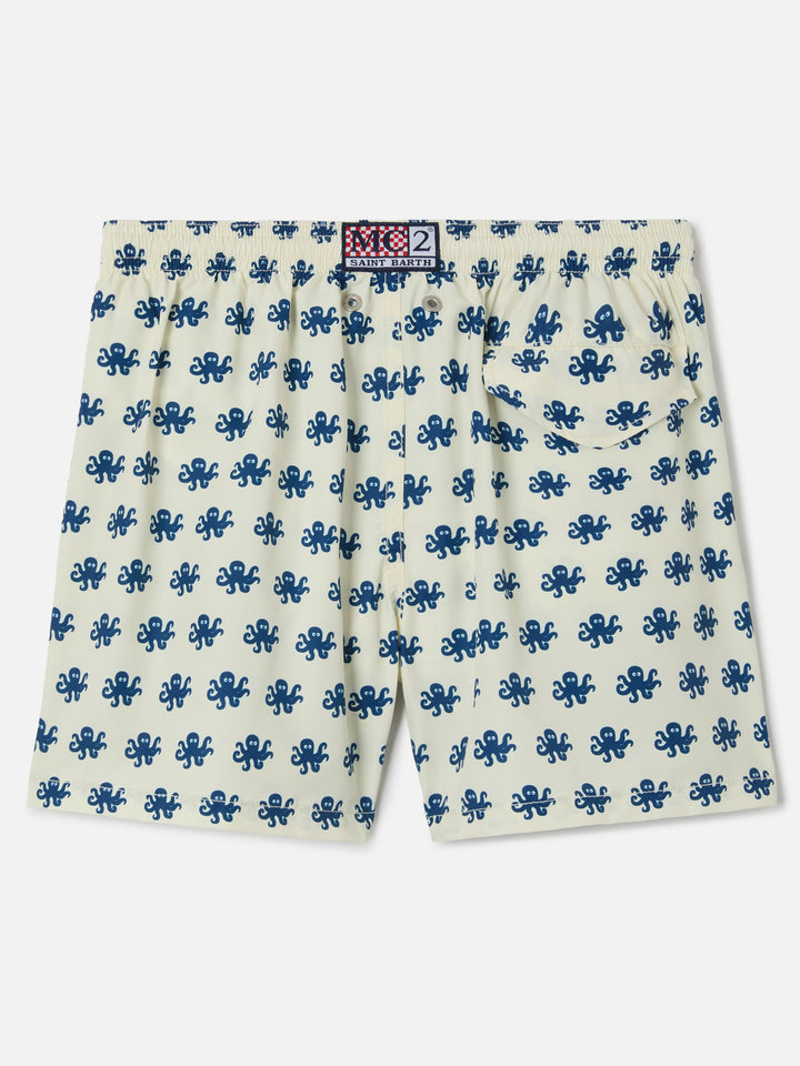 Jean Lighting swim shorts with Octopus all-over print