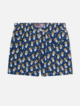 Short de bain garçon avec imprimé Estathé | Estathé® Édition spéciale 