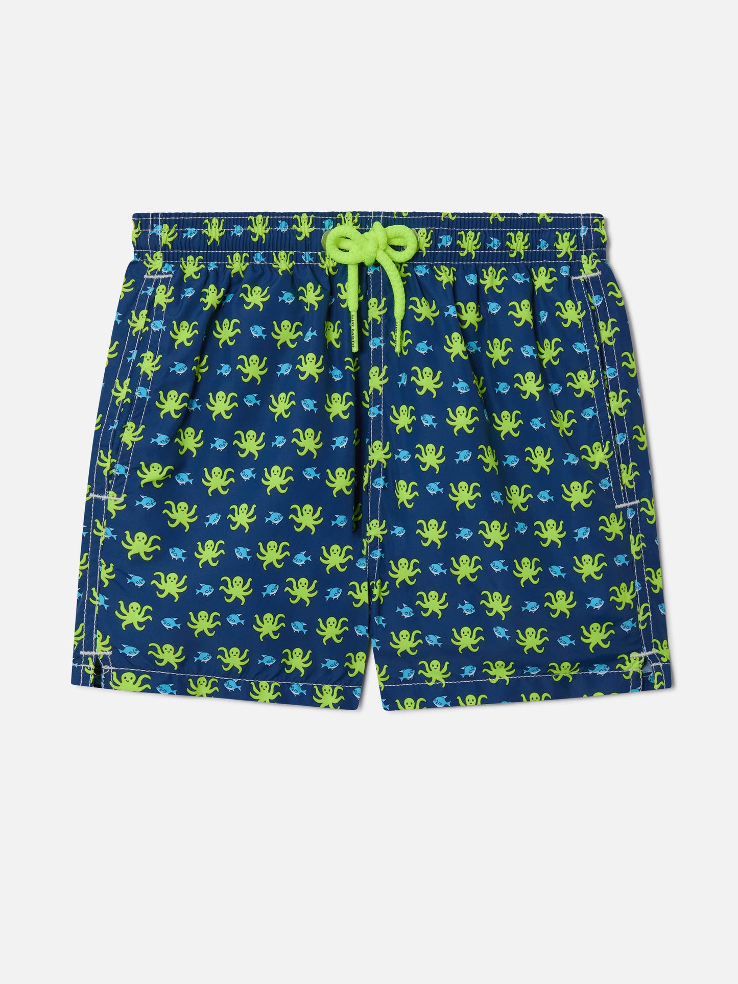Short de bain garçon à imprimé poulpe 