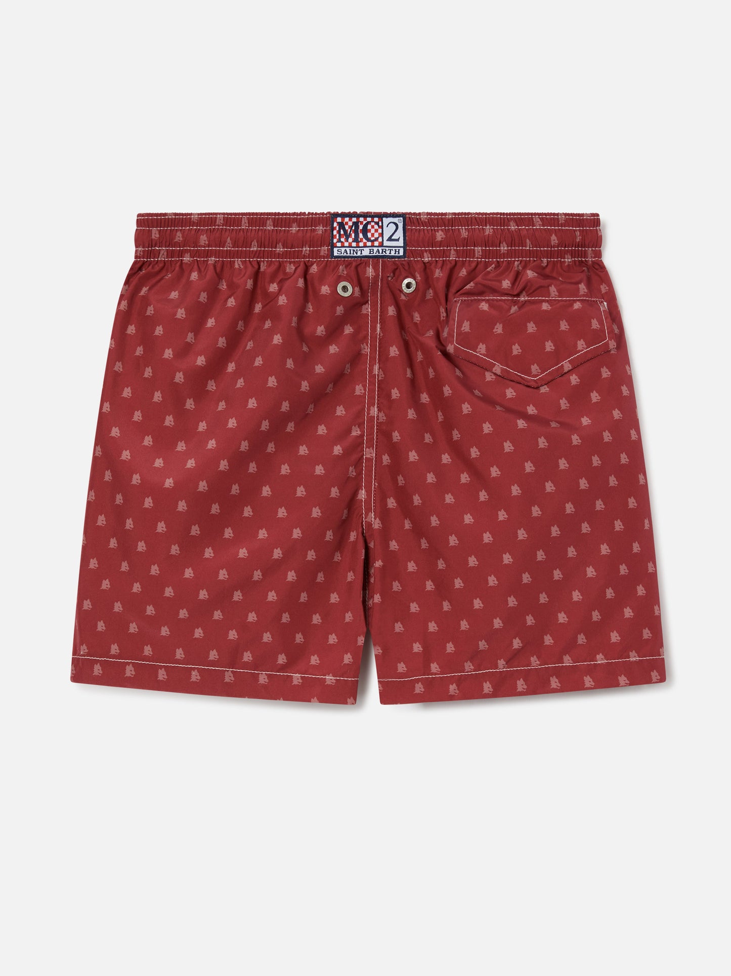 Jean Lighting swim shorts with A.S. Roma all-over print | Special Edition