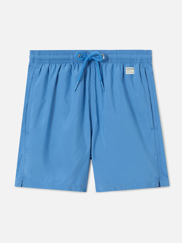 Jean Lighting Pantone swim shorts solid Cloud Blue