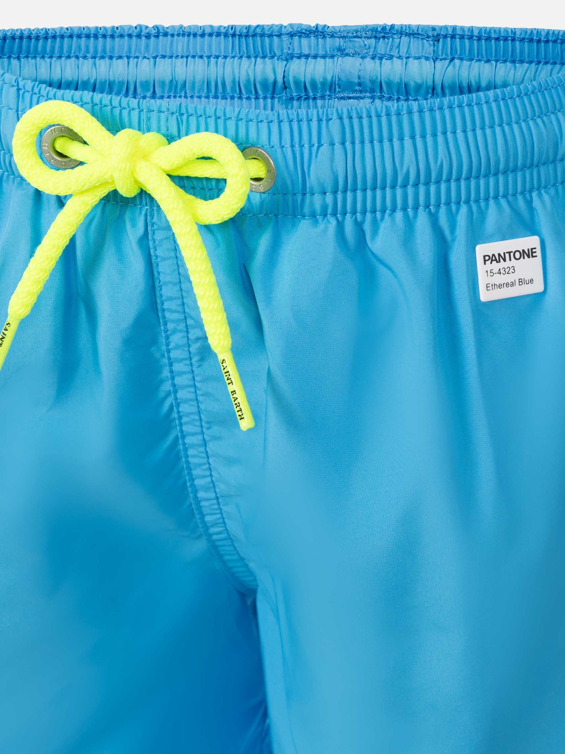 Jean Lighting Pantone lightweight sky blue swim shorts | PANTONE® SPECIAL EDITION - MC2 Saint Barth