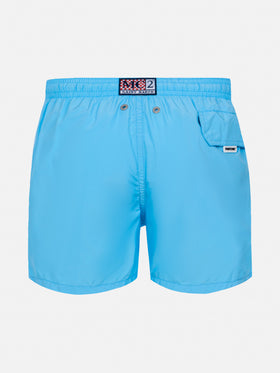 Jean Lighting Pantone lightweight aqua blue swim shorts | PANTONE® SPECIAL EDITION - MC2 Saint Barth