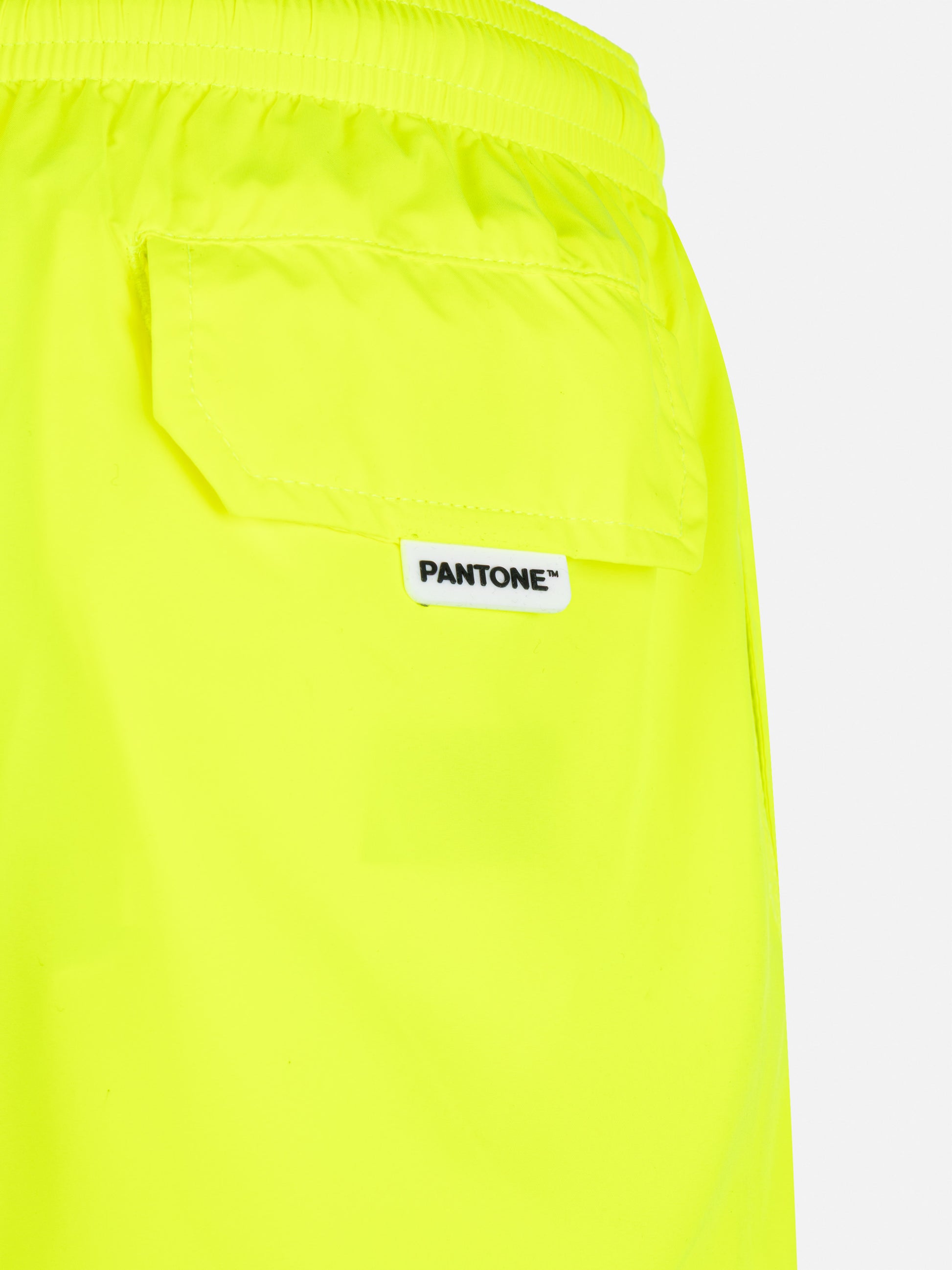 Jean Lighting Pantone lightweight fluo yellow swim shorts | PANTONE® SPECIAL EDITION - MC2 Saint Barth