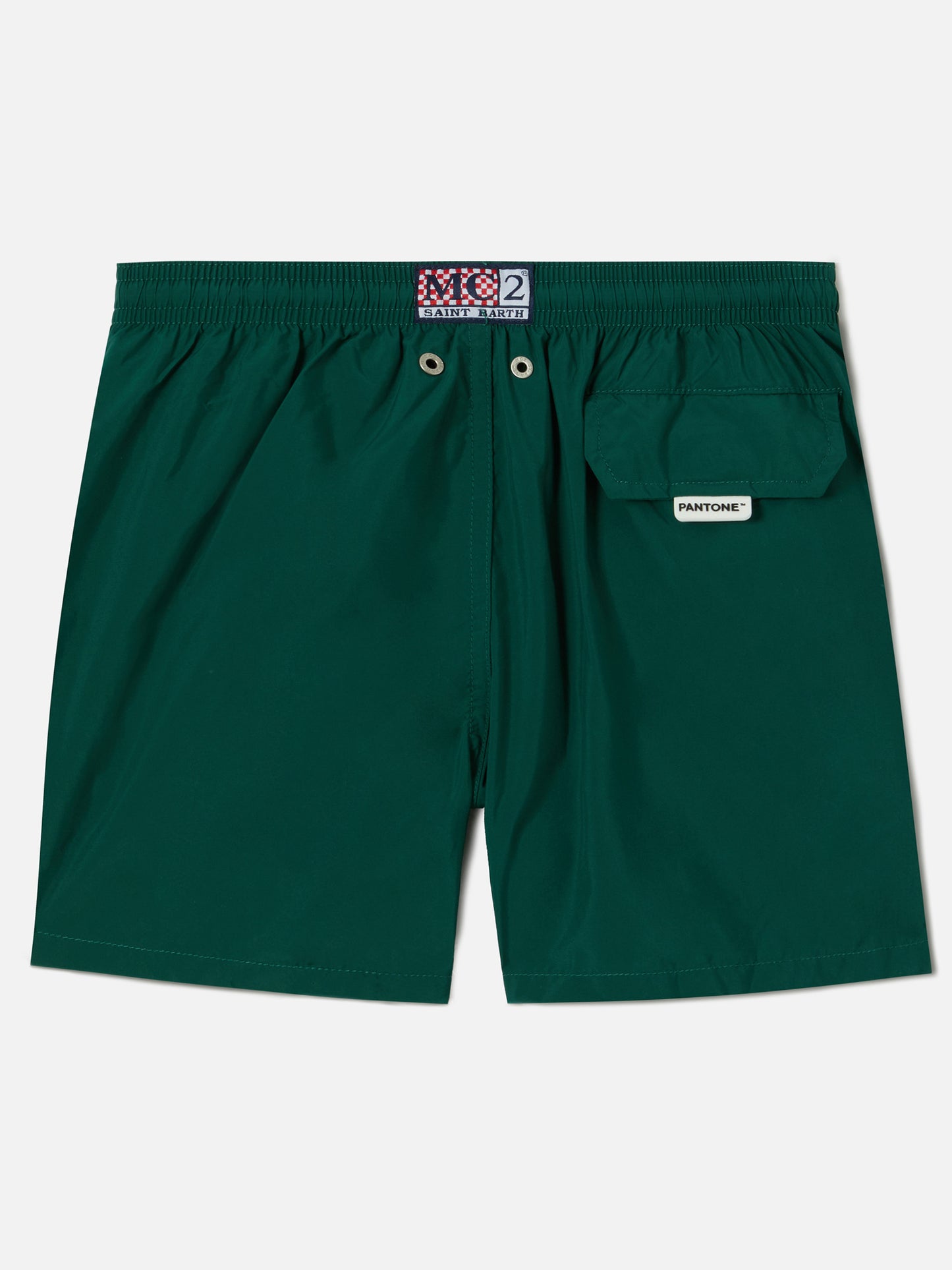 Jean Lighting Pantone swim shorts solid British Green