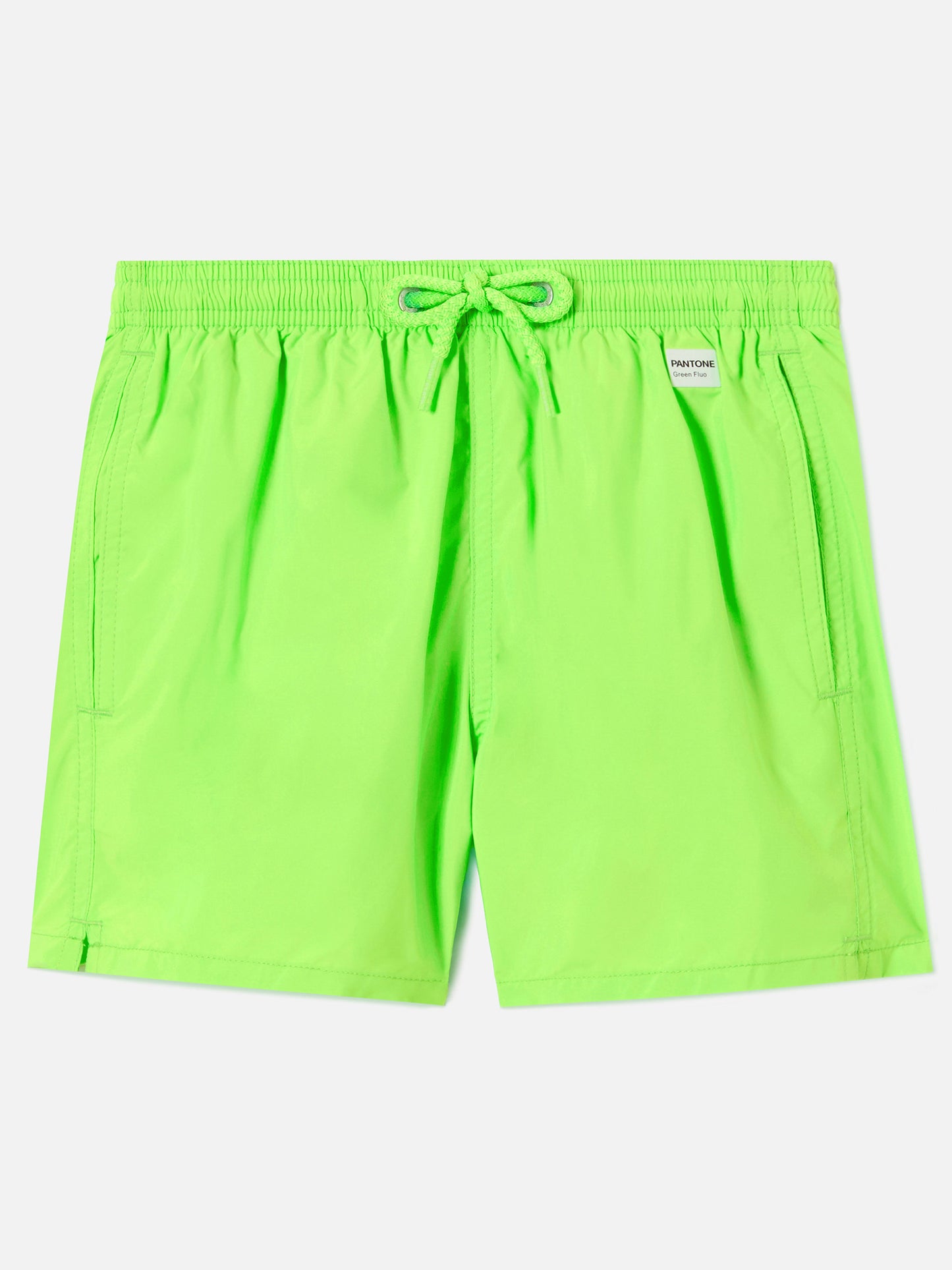 Jean Lighting Pantone swim shorts solid Fluo Green