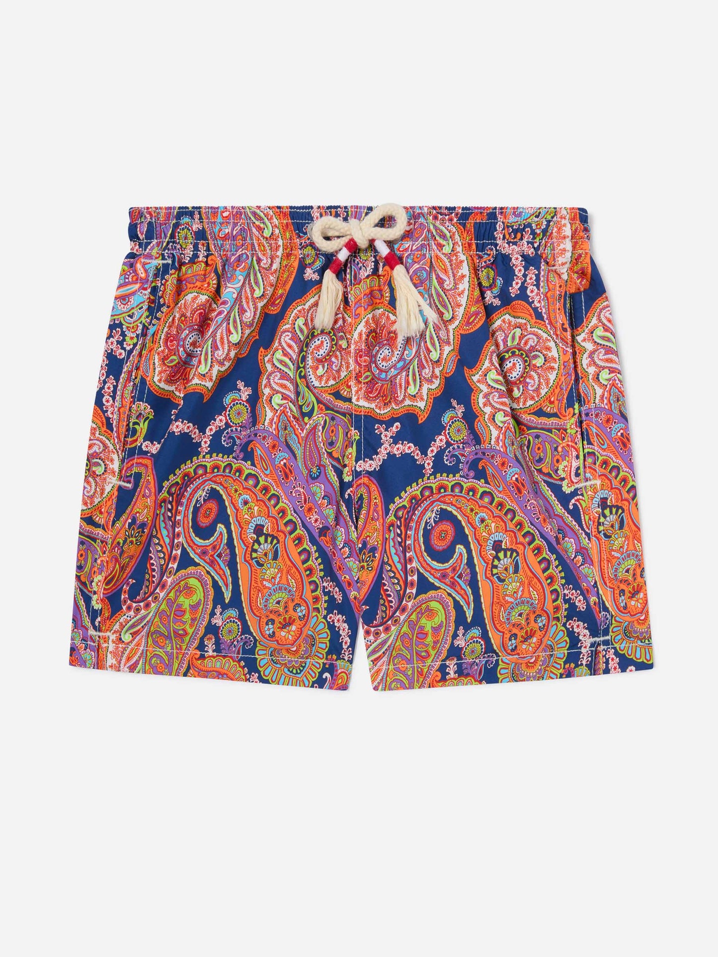 Short de bain léger Jean Lighting 70 avec imprimé cachemire 